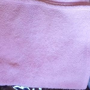 Pink baby blanket